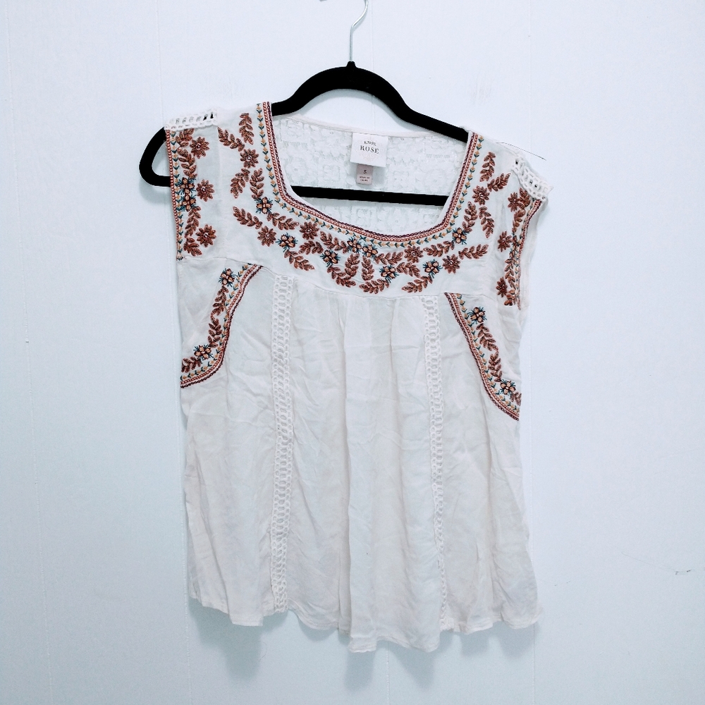 Knox rose boho top